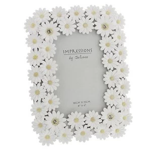 4" x 6" - Impressions Floral Daisy Photo Frame