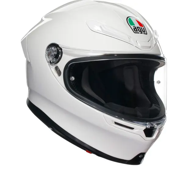 AGV K6 S E2206 Mplk White 010 Full Face Helmet Size 2XL
