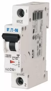 Eaton xEffect 20A MCB Mini Circuit Breaker1P Curve C, Breaking Capacity 10 kA