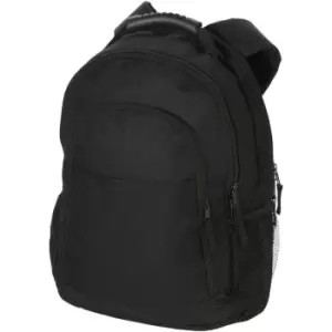 Avenue Journey 15.4" Laptop Backpack (34 x 17 x 46cm) (Solid Black) - Solid Black