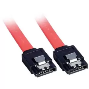 LINDY Hard drives Cable [1x SATA socket 7-pin - 1x SATA socket 7-pin] 1m Red
