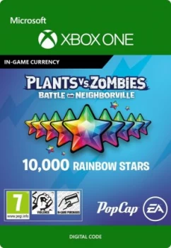 Plants vs Zombies Battle For Neighborville 10000 Rainbow Stars Xbox One