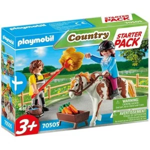 Playmobil Starter Pack Horseback Riding Playset