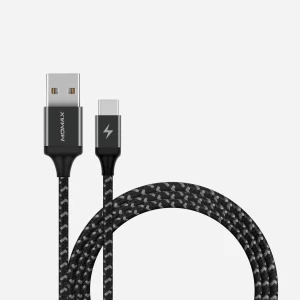 Momax ZERO Type-C To USB-A Cable (1m) DTA11D - Black