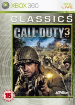 Call of Duty 3 Xbox 360 Game
