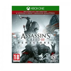 Assassins Creed 3 Remastered Xbox One Game