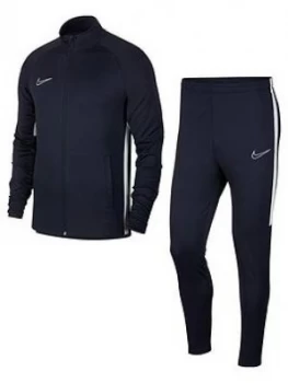 Boys, Nike Junior Academy Dry Tracksuit, Navy, Size S (8-9 Years)