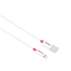 Skross USB cable USB 2.0 USB-C plug 2m White Round SKCA0005A-MFI200CN