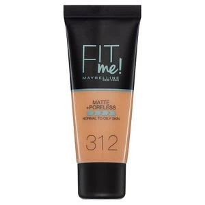 Maybelline Fit Me Matte and Poreless Foundation Golden Nude