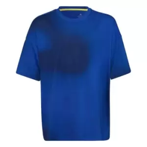 adidas ARKD3 Allover Print T-Shirt Kids - Royal Blue / Black / Shadow Na