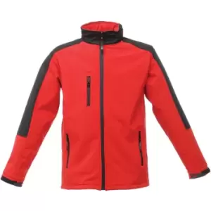 Professional HYDROFORCE Waterproof Softshell Jacket mens Jacket in Red. Sizes available:UK S,UK M,UK L,UK XL,UK XXL,UK 3XL