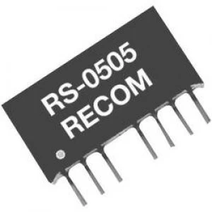 RECOM RS 2412S 2W DCDC Converter SIP4 RS 2412S voltage12 V 166 mA 2 W