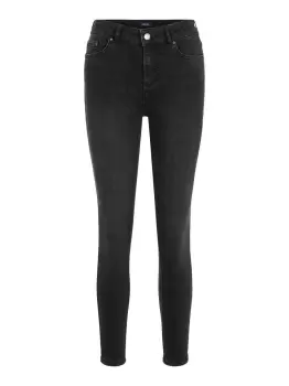 PIECES Stretchy Skinny Fit Jeans Women Black