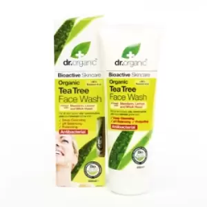 Dr.Organic Tea Tree Face Wash Face Soap 200ml