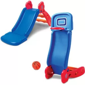 Grow'N Up 2-In-1 Slide To Basketball