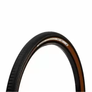 Panaracer - gravelking semi slick plus tlc folding tyre: black/brown 700X43C PA700GKSSP43BC