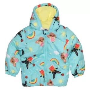Bing Boys Characters Puffer Jacket (6-9 Months) (Blue/Multicoloured)