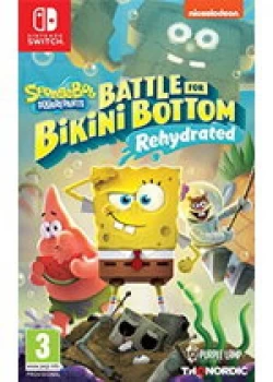 Spongebob SquarePants Battle for Bikini Bottom Rehydrated Nintendo Switch Game