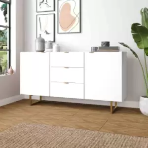 Out & Out Original Out & Out Seattle White Large 135cm Modern Sideboard