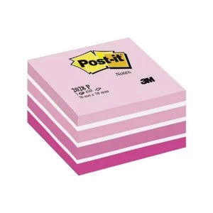 Post-it Sticky Notes Cube Pastel Pink 1 x 450 Sheets