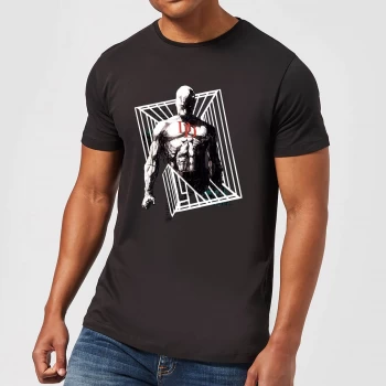 Marvel Knights Daredevil Cage Mens T-Shirt - Black - 3XL - Black