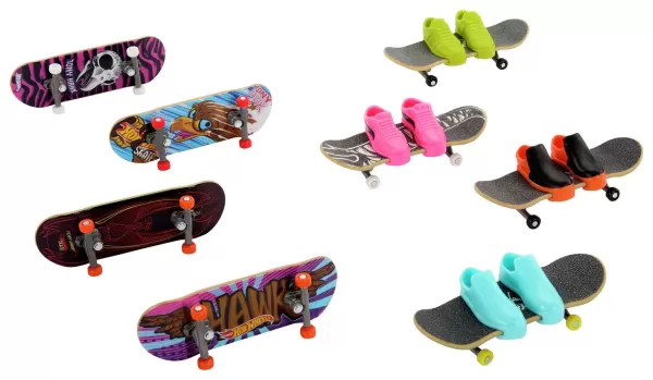 Hot Wheels Skate Rippin' Tricks Fingerboard 8-Pack