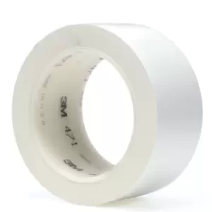 3M Lane and Safety Marking Tape 471F, White, 50 mm x 33 m, 0.14 mm, - you get 24