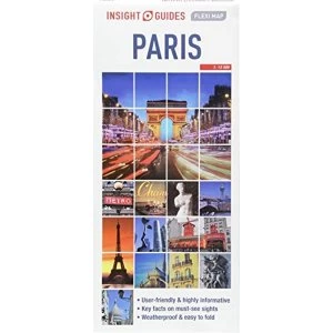 Insight Guides Flexi Map Paris Sheet map 2018
