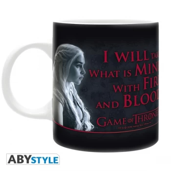 Game Of Thrones - Fire & Blood Mug