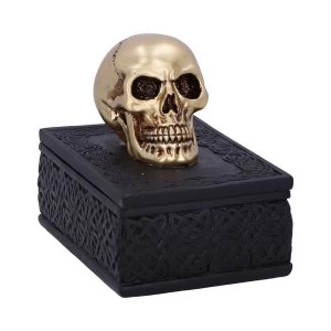 Celtic Opulence Skull Trinket Box