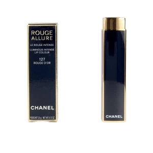 Chanel Rouge Allure 127 Rouge D'OR Independante Luminous Intense Lipstick 3.5g