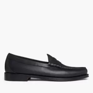 G.H. Bass & Co. Mens Larson Leather Moc Penny Loafers - UK 8
