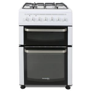 Montpellier TDF60W Double Oven Dual Fuel Cooker
