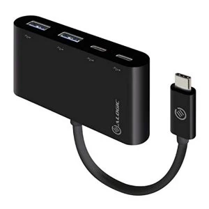 ALOGIC USB-C SuperSpeed Combo Hub with 2 Port USB-C and 2 Port USB-A; Compatible with all major brands like Apple, HP, Dell,...