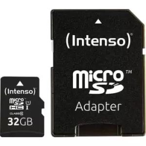 Intenso Professional microSDHC card 32GB Class 10, UHS-I incl. SD adapter