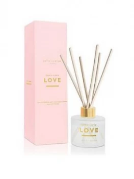 Katie Loxton Sentiment Reed Diffuser Love Love Love Sweet Papaya And Hibiscus Flower 100Ml