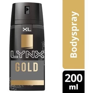 Lynx Gold Body Spray Deodorant 200ml