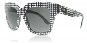 Dolce & Gabbana DG4286 Sunglasses Black / Print Pied De Poule 307987 51mm