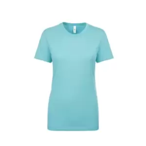Next Level Womens/Ladies Ideal T-Shirt (XS) (Tahiti Blue)