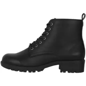 Miso Lace Up Womens Boots - Black