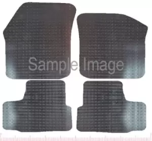 Rubber Tailored Car Mat VW UP (2012 Onwards) Pattern 2593 POLCO EQUIP IT VW44RM