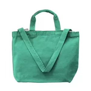 Bags By Jassz Zipped Canvas Shopper (One Size) (Beach Blue)