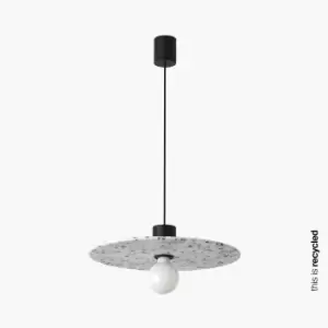 Confetti 400 Dome Pendant Lamp Recycled Marmoreal Ø45cm