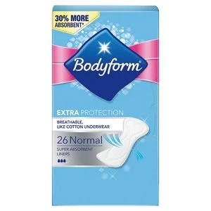 Bodyform Extra Protection Panty Liner Normal