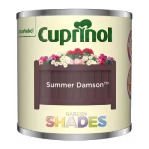 Cuprinol Garden Shades Tester Paint Pot - 125ml - Summer Damson - Summer Damson