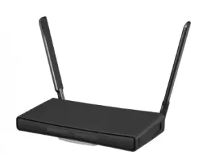 Mikrotik hAP ax³, WiFi 6 (802.11ax), Dual Band (2.4 GHz / 5 GHz), Ethernet LAN, Black, Tabletop Router (C53UIG+5HPAXD2HPAXD)