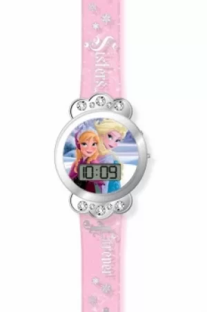 Childrens Character Frozen LCD Watch FROZ3