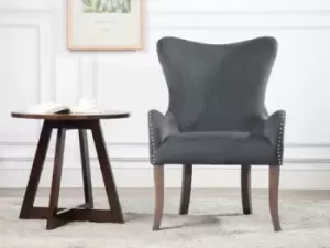 Birlea Ellis Grey Fabric Chair