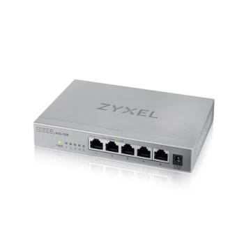 ZYXEL MG-105 5 Ports Ethernet Switch - 2.5 Gigabit Ethernet - 2500Base