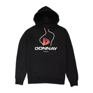 Donnay Cyborg Mens Sweatshirt Hoodie - Black